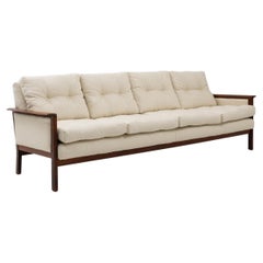 1960s Danish Upholstered Sofa By Hans Olsen