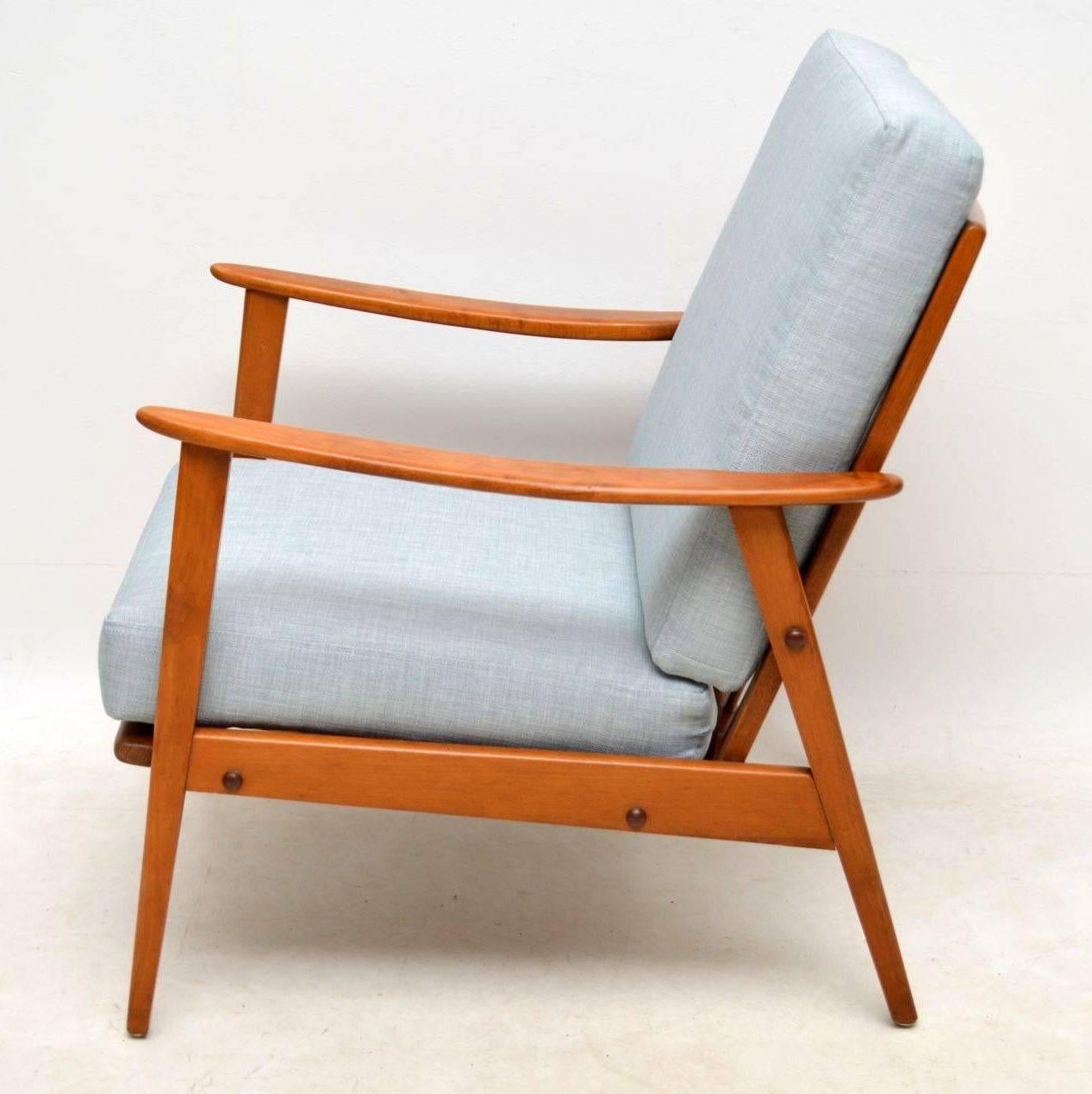 Mid-Century Modern 1960s Danish Vintage Armchair