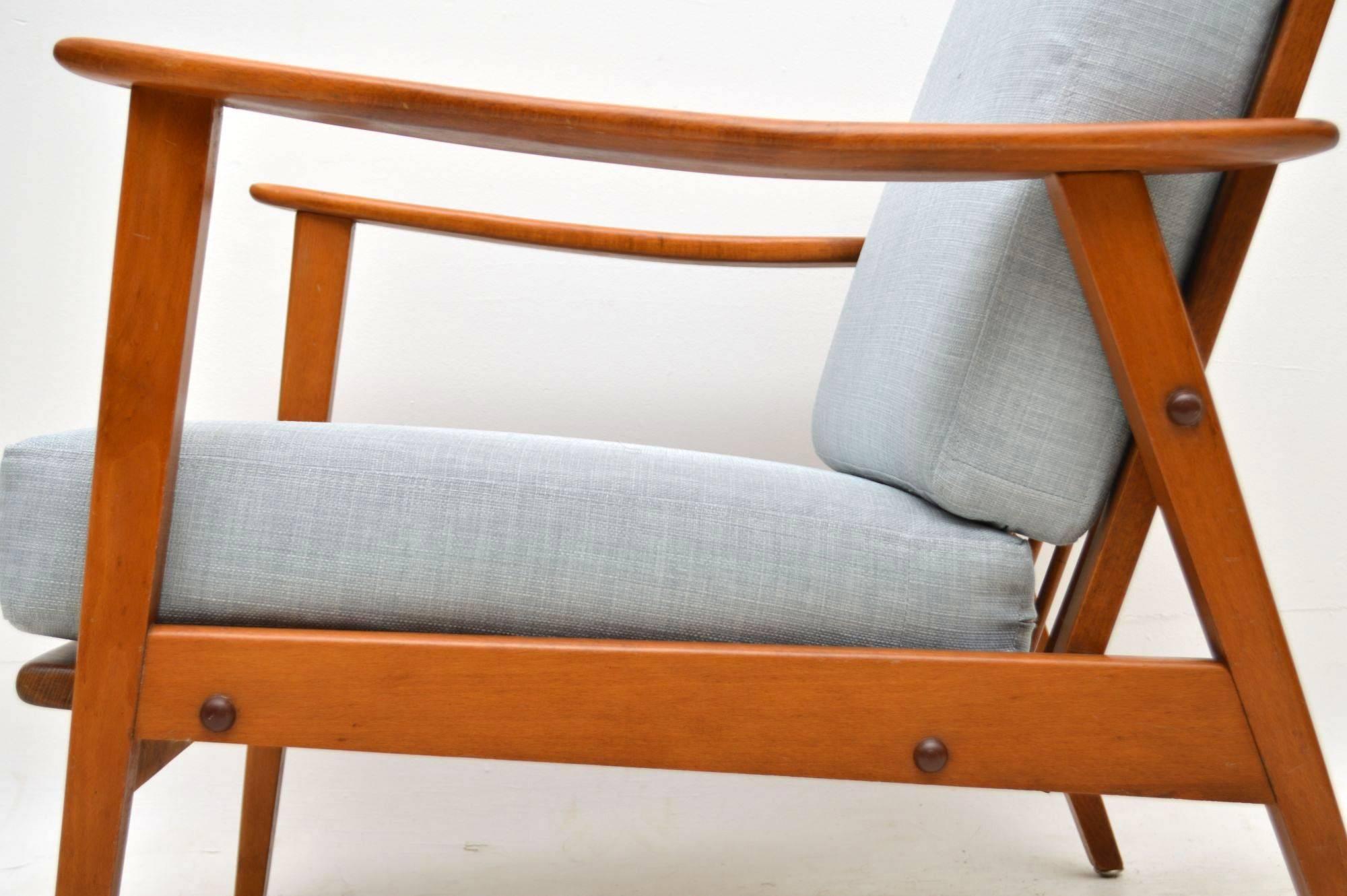 Mid-20th Century 1960s Danish Vintage Armchair