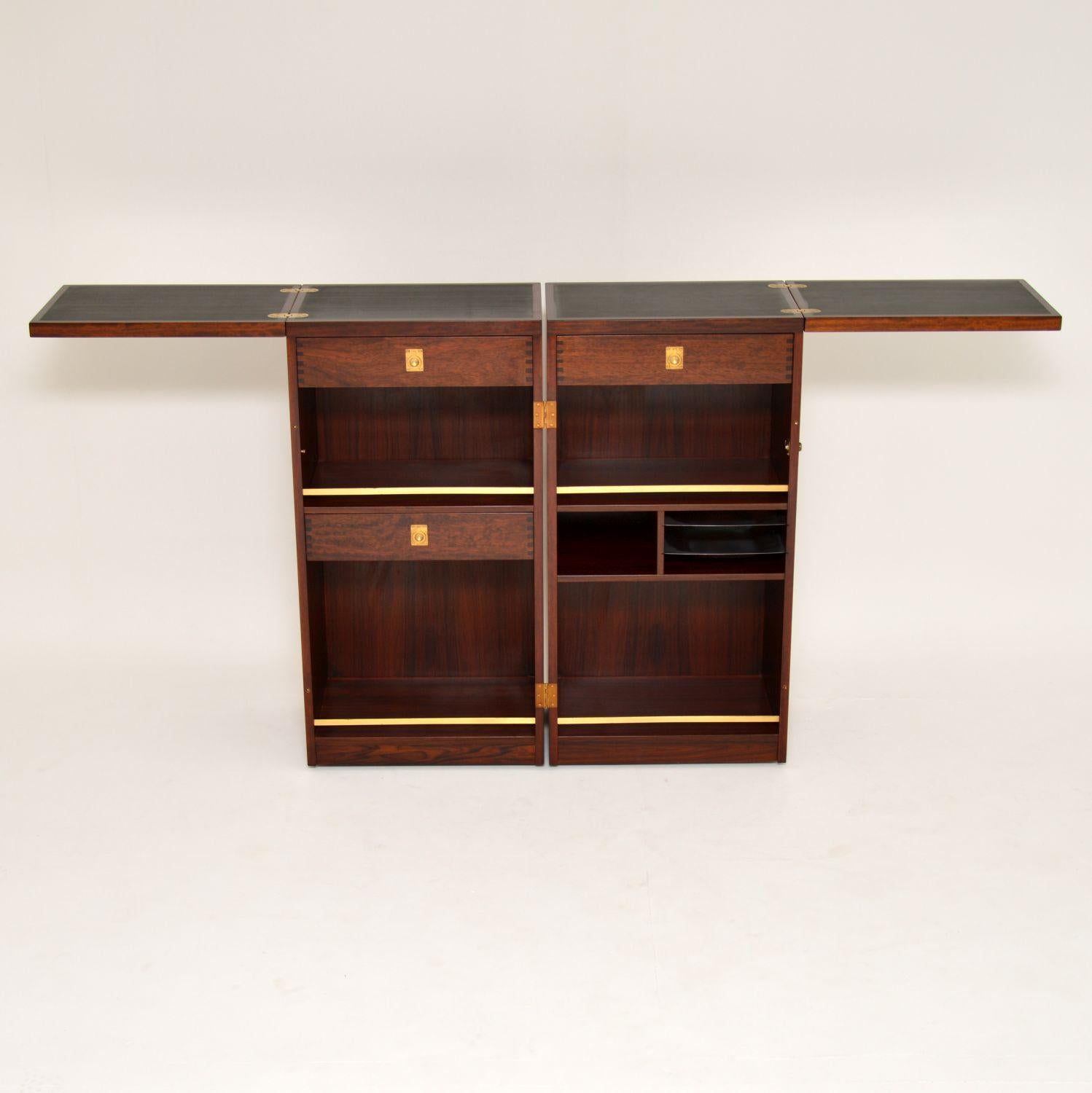 Mid-Century Modern 1960s Danish Vintage Bar by Reno Wahl Iversen for Dyrlund