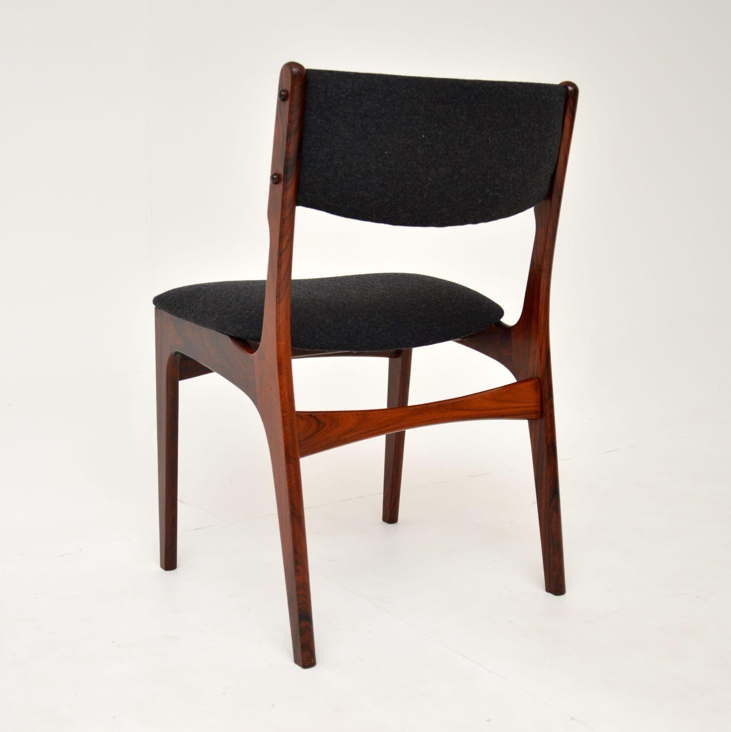 Wood 1960's Danish Vintage Chair by Erik Buch