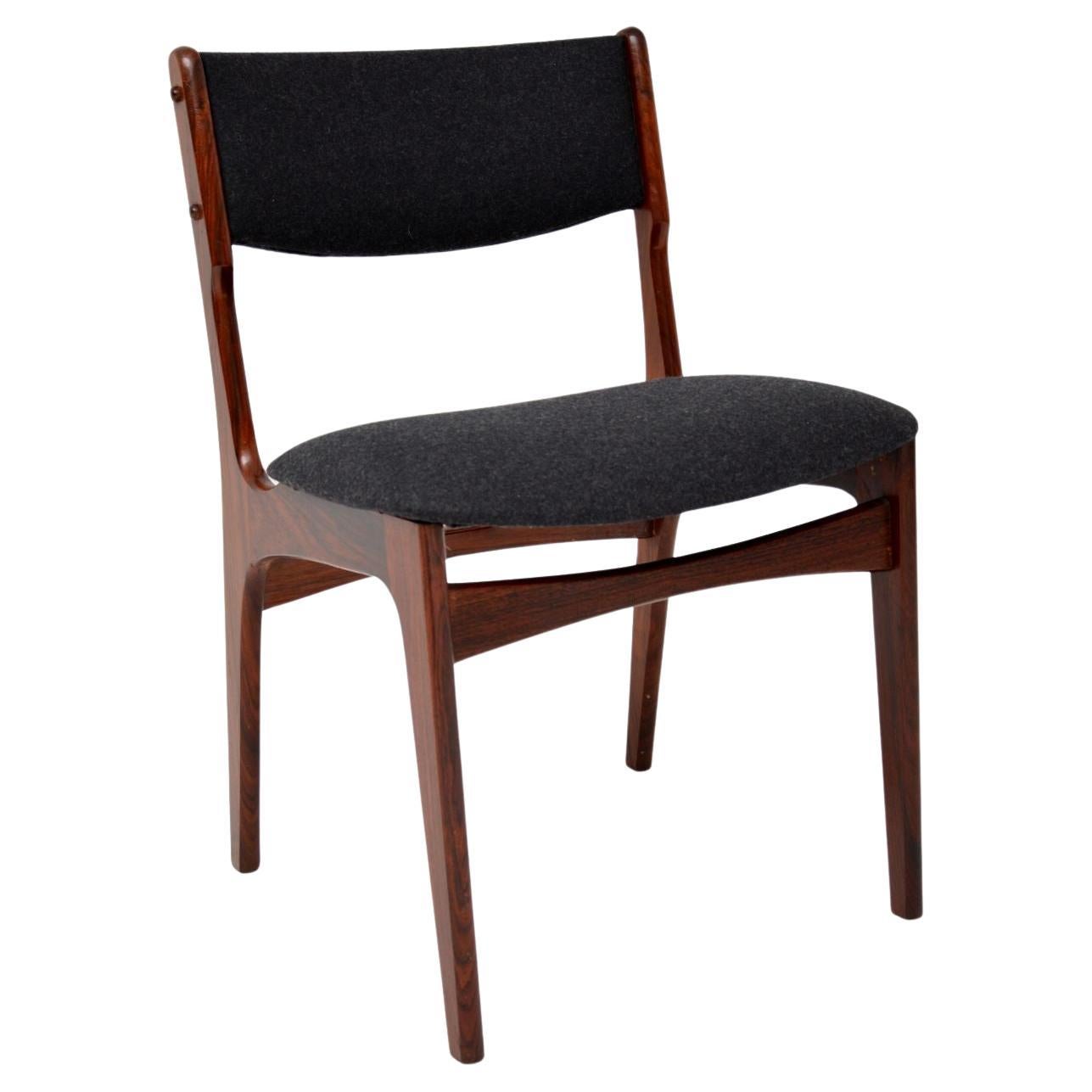 1960's Dänischer Vintage Stuhl von Erik Buch im Angebot