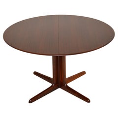 1960's Danish Vintage Dining Table by Dyrlund
