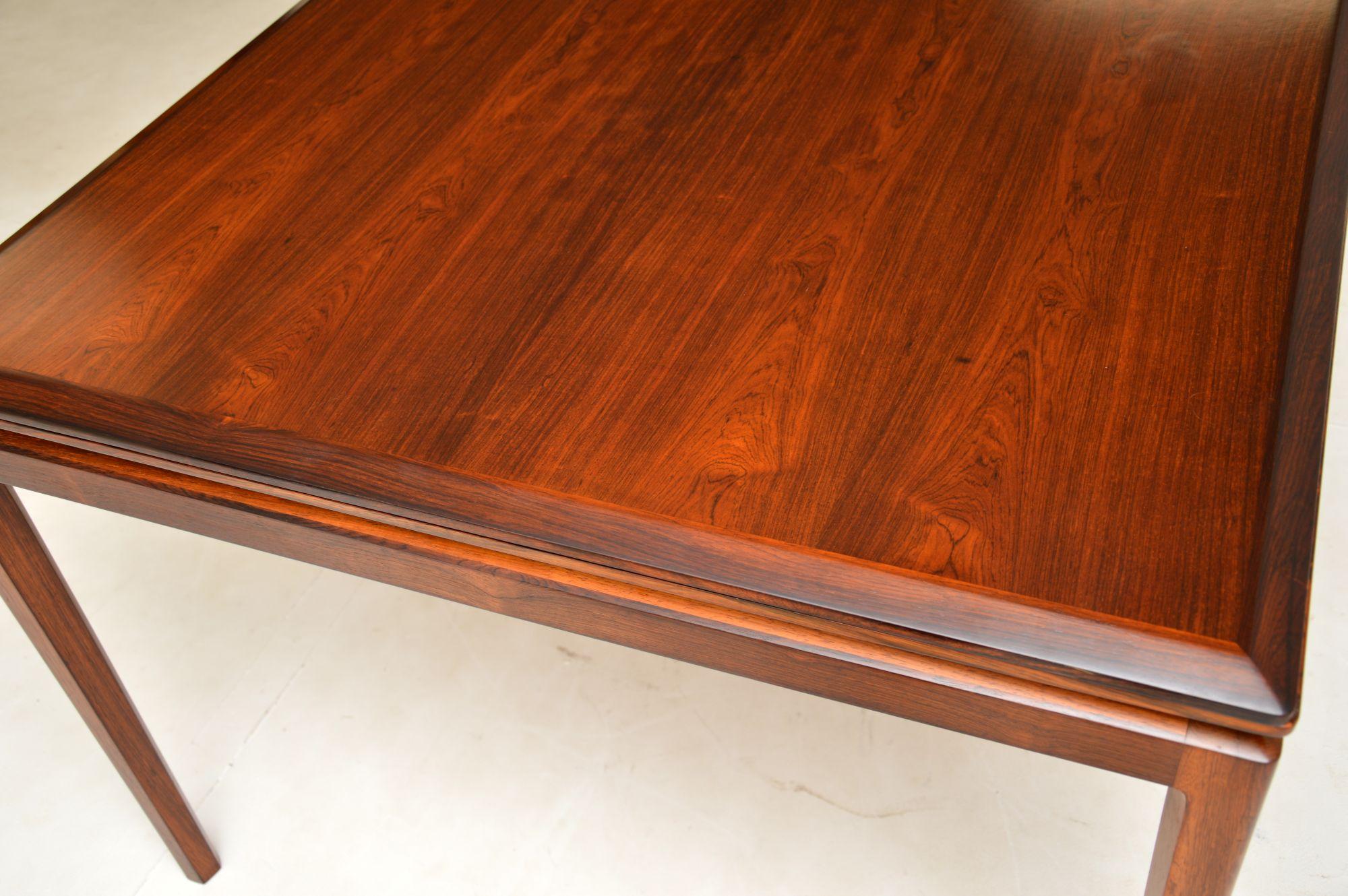 1960s Danish Vintage Dining Table by Ib Kofod Larsen For Sale 5