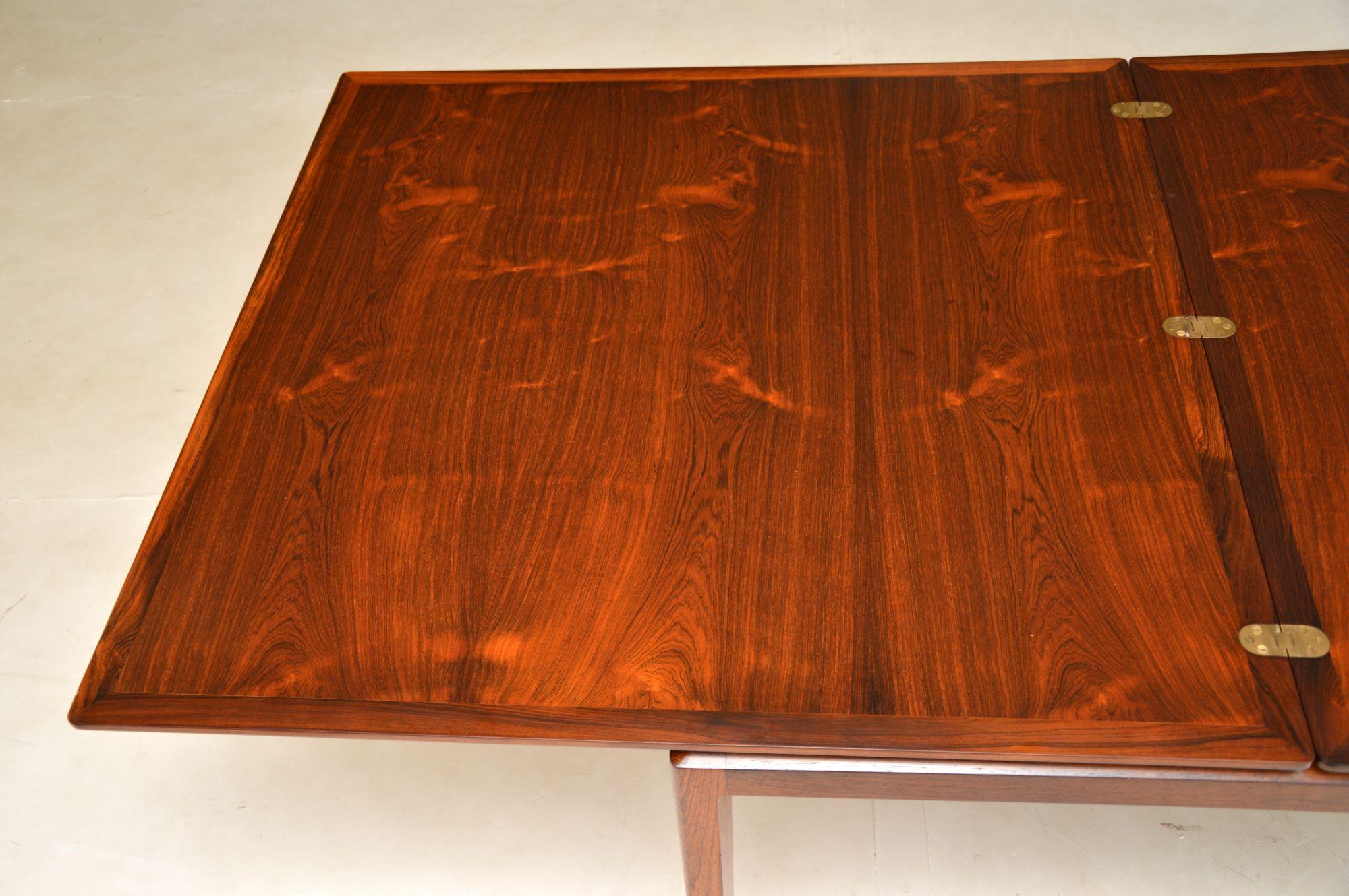 1960s Danish Vintage Dining Table by Ib Kofod Larsen For Sale 1