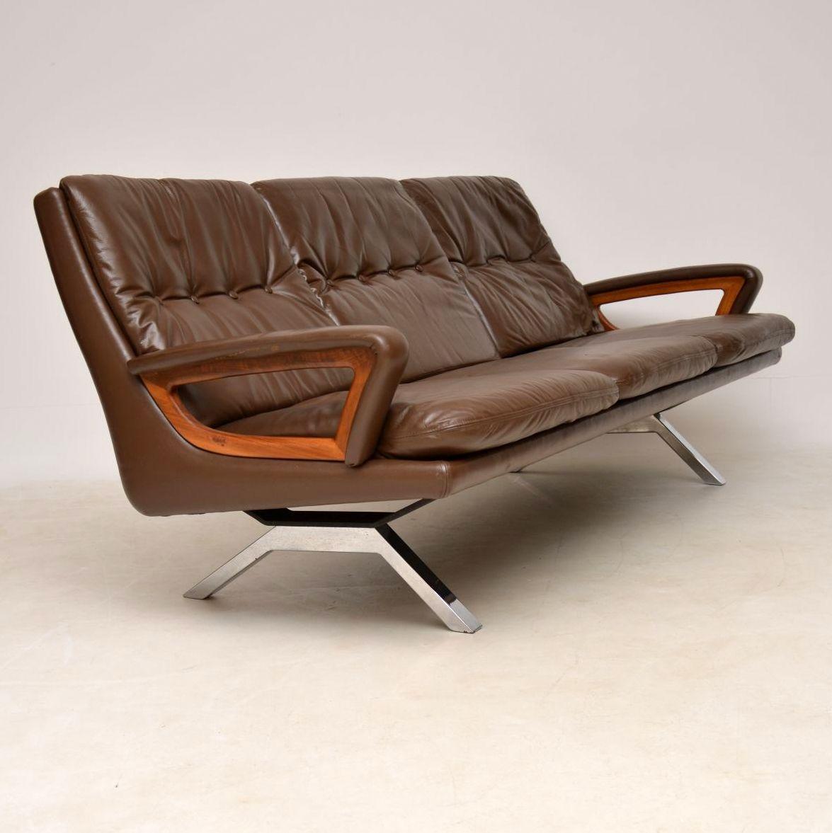 leather vintage sofa sale