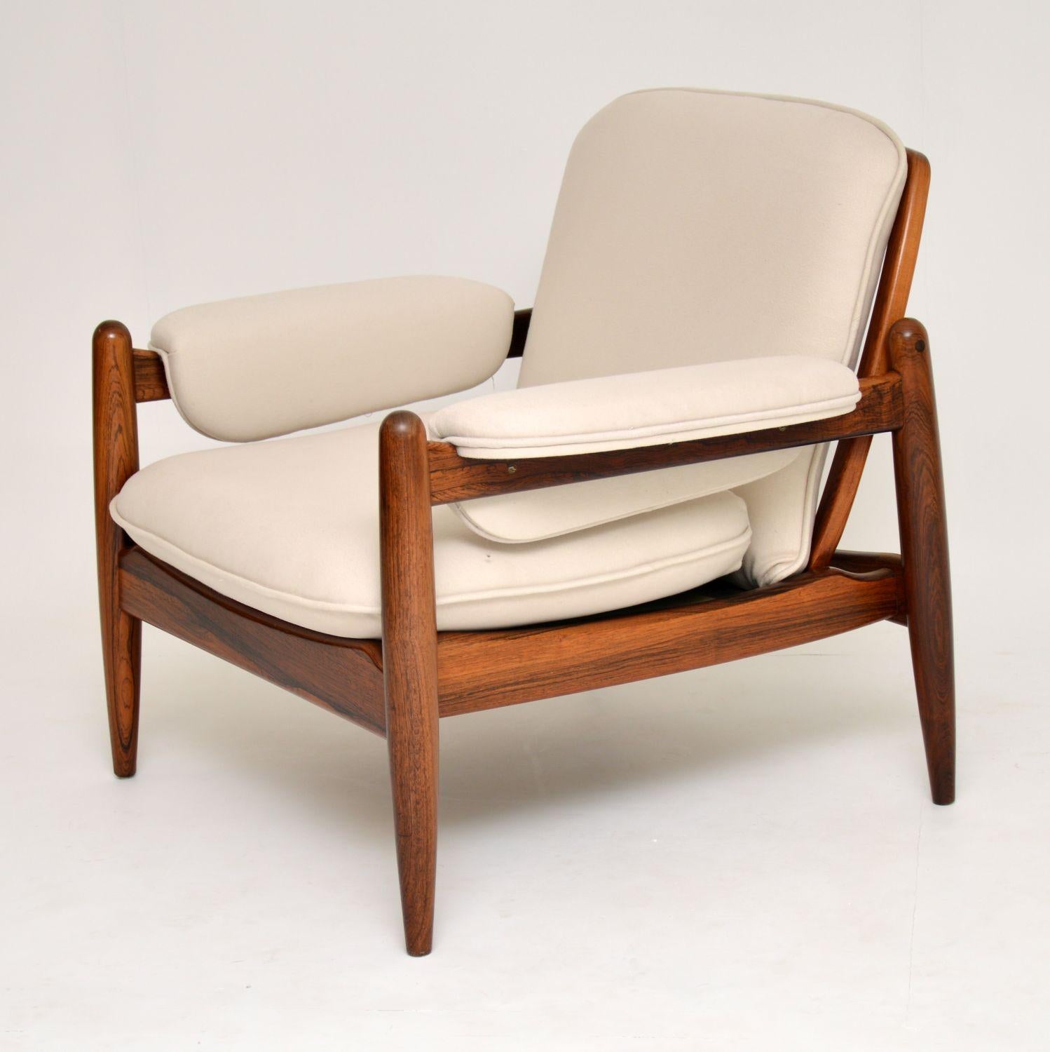 Mid-Century Modern 1960s Danish Vintage Midcentury Armchair