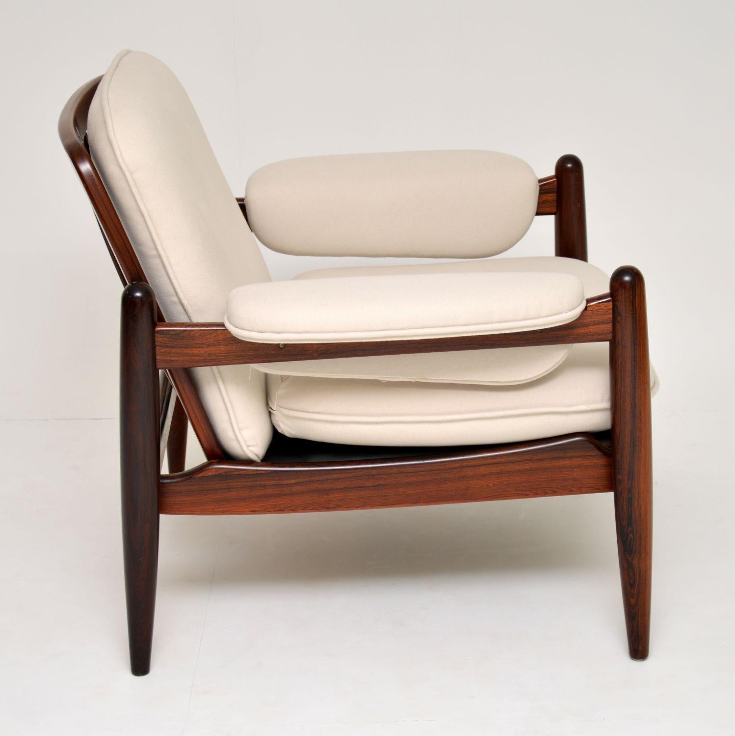 1960s Danish Vintage Midcentury Armchair In Good Condition In London, GB