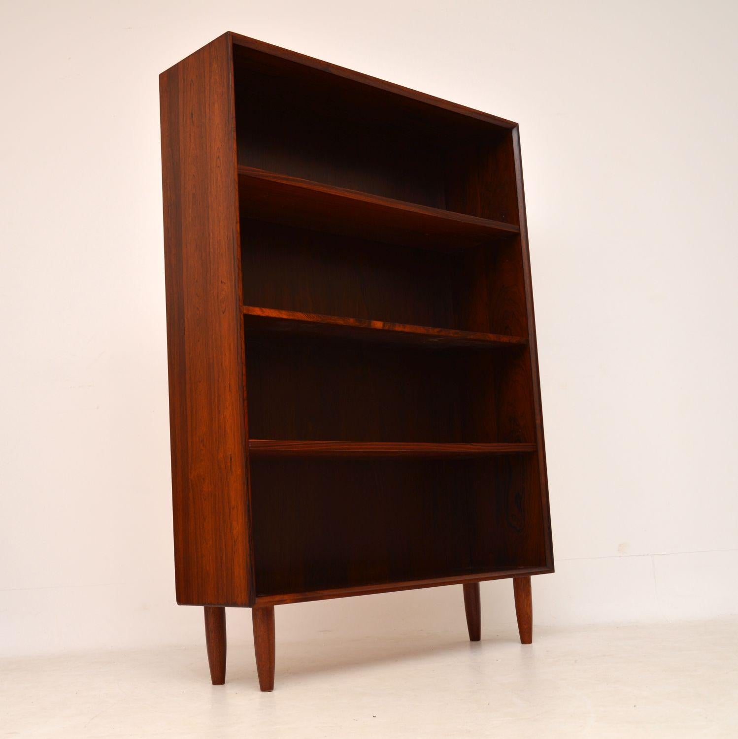1960s Danish Vintage Open Bookcase In Good Condition In London, GB