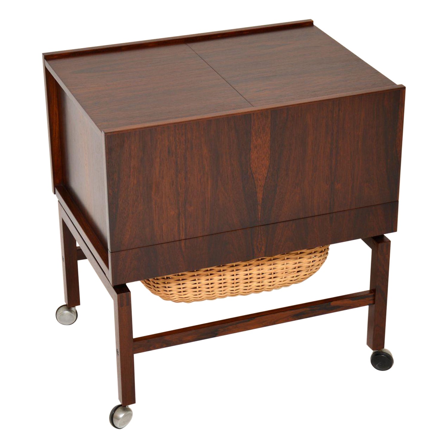 1960's Danish Vintage Sewing Table