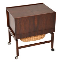 1960's Danish Vintage Sewing Table