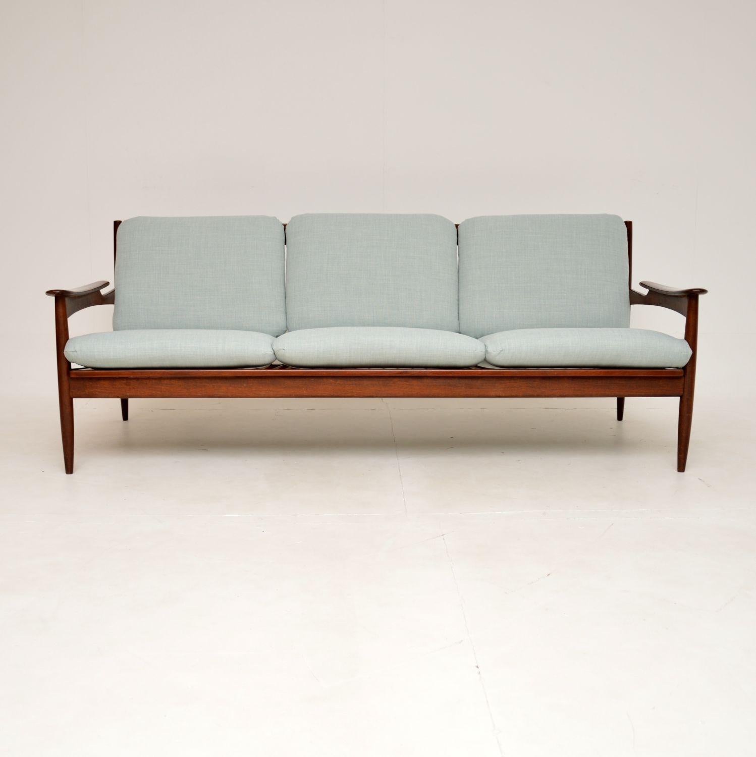Mid-Century Modern 1960's Danish Vintage Sofa