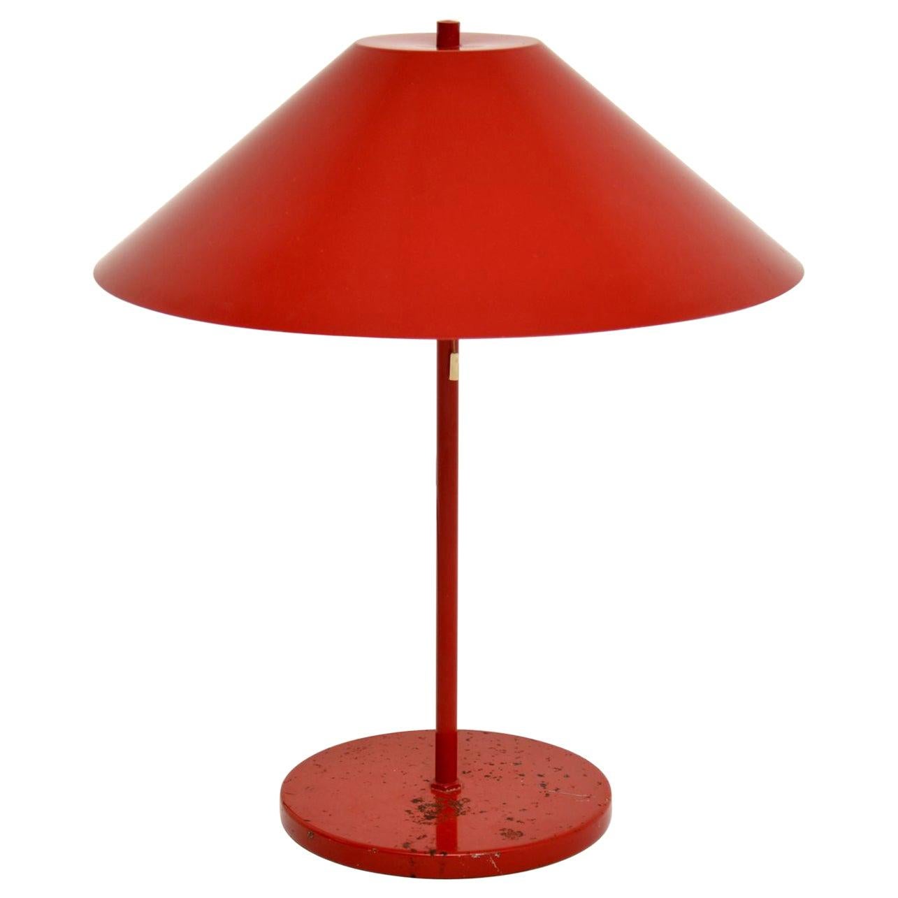 1960s Danish Vintage Table Lamp by Es Horn