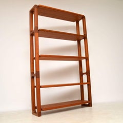 1960s Danish Vintage Teak Bookcase by Dyrlund