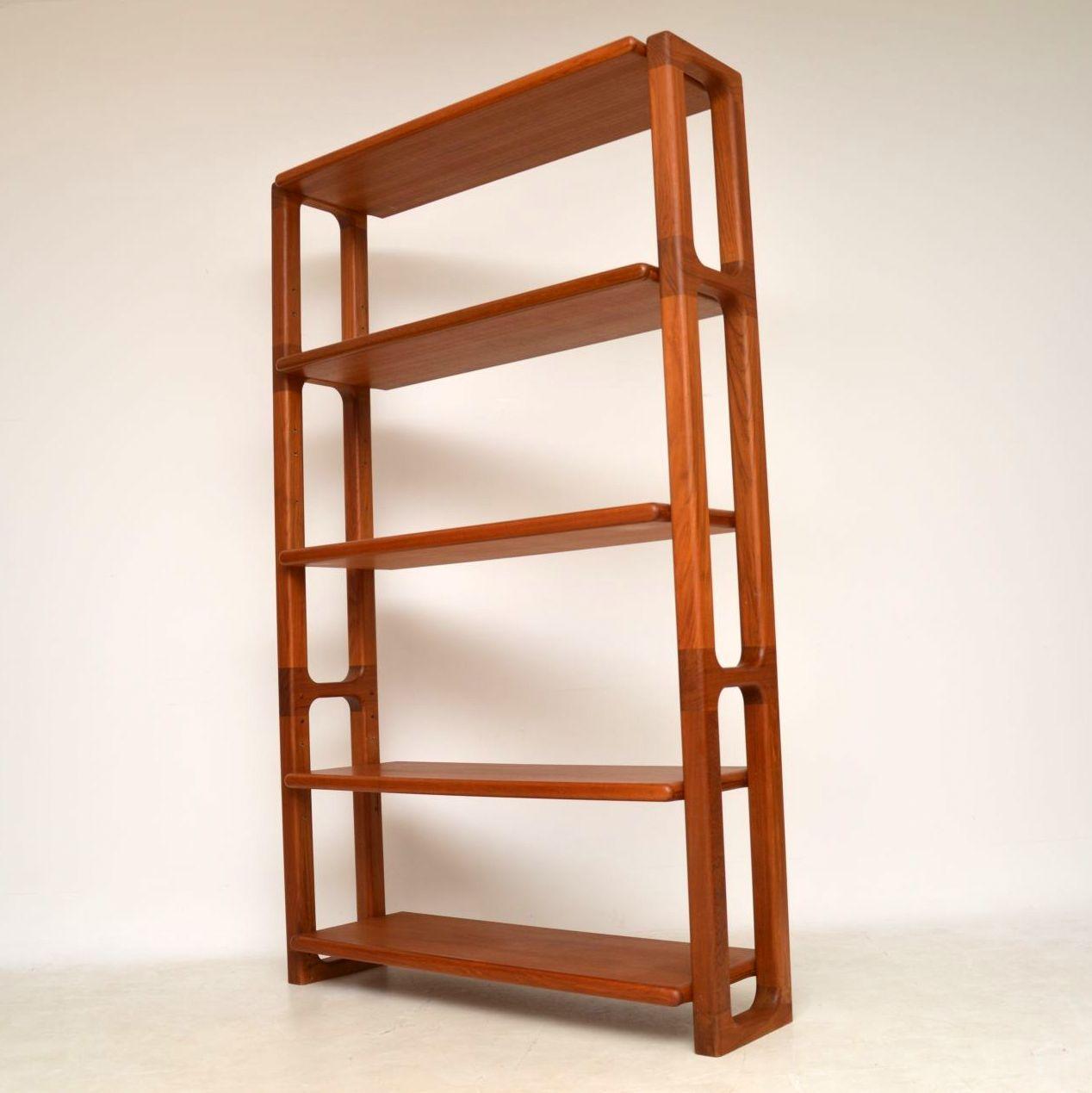 1960s Danish Vintage Teak Bookcase by Dyrlund 3