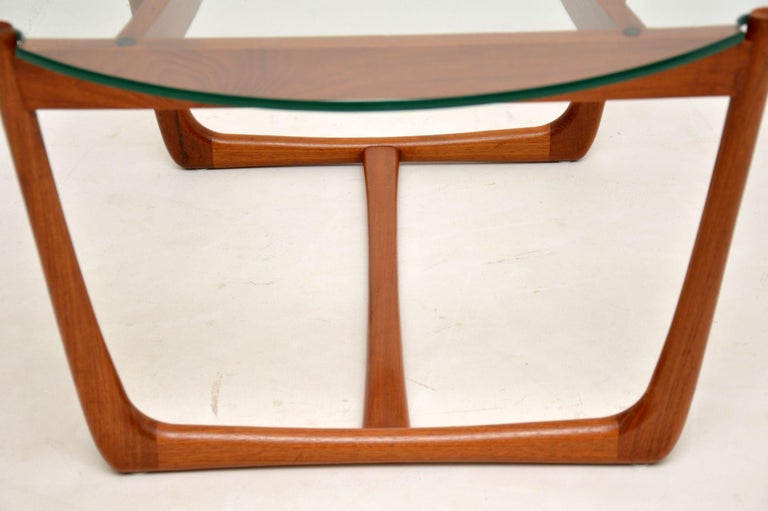 1960's Danish Vintage Teak Coffee Table by Peter Hvidt and Orla