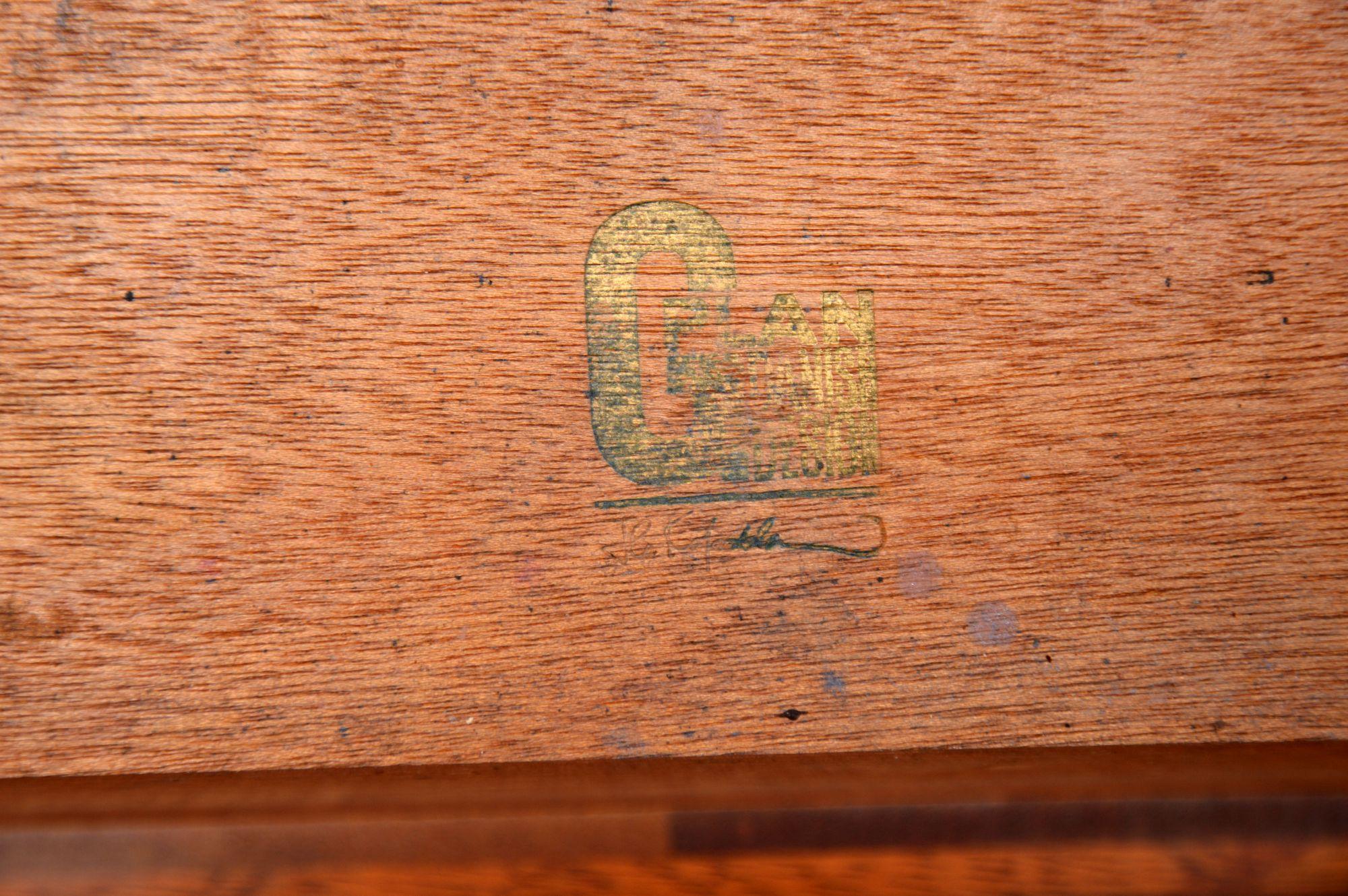 Bureau danois vintage en teck de Kofod Larsen, années 1960 5