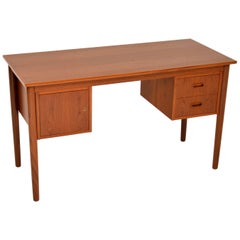 1960s Danish Vintage Teak Desk