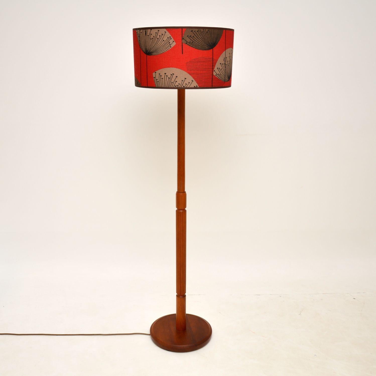 1960’s Danish Vintage Teak Floor Lamp For Sale at 1stDibs | vintage ...