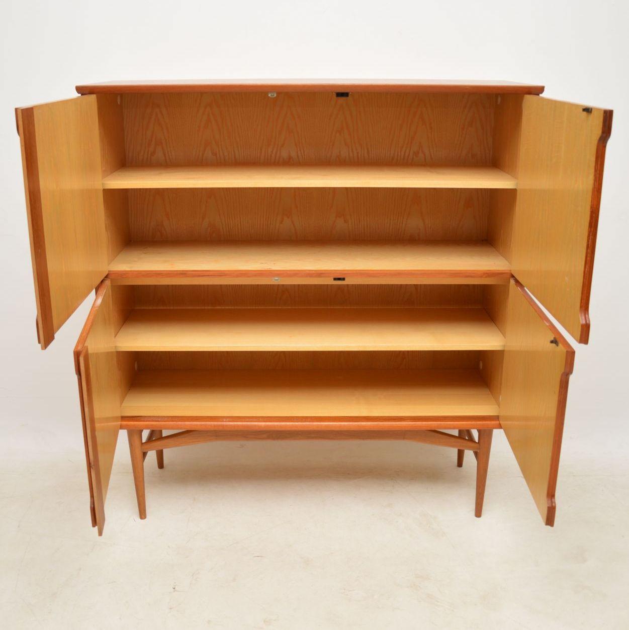 Mid-Century Modern 1960s Danish Vintage Teak Fredericia Drinks Cabinet