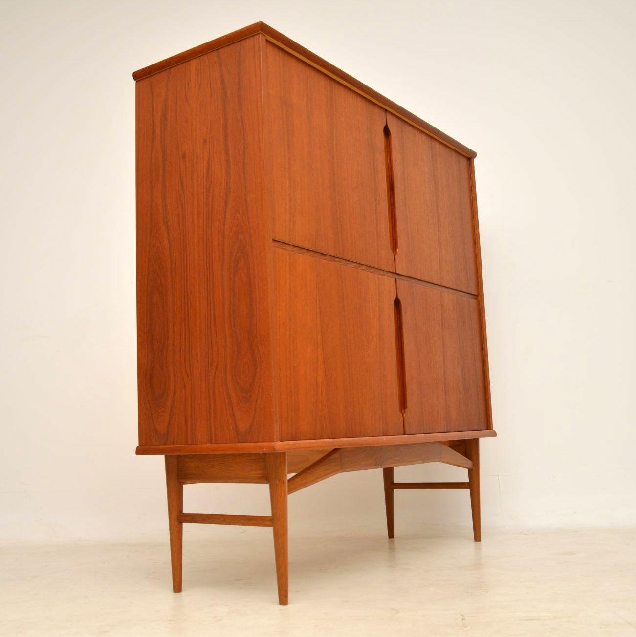1960s Danish Vintage Teak Fredericia Drinks Cabinet In Excellent Condition In London, GB
