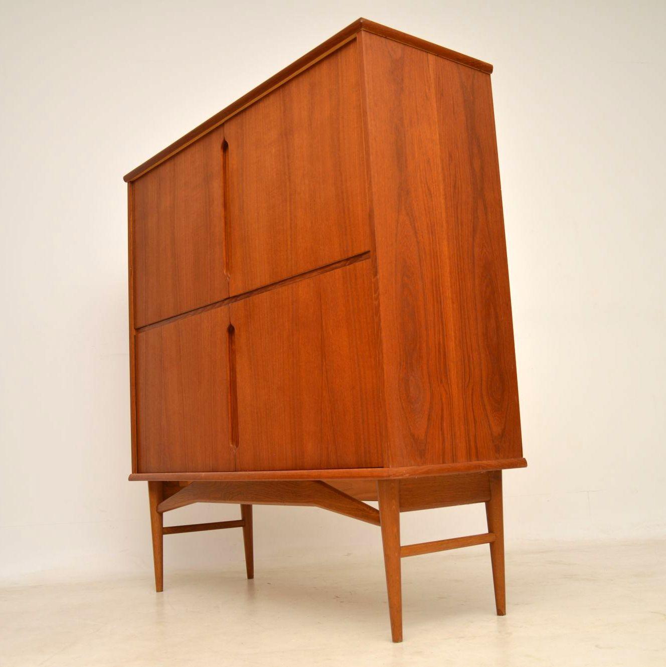 Mid-20th Century 1960s Danish Vintage Teak Fredericia Drinks Cabinet