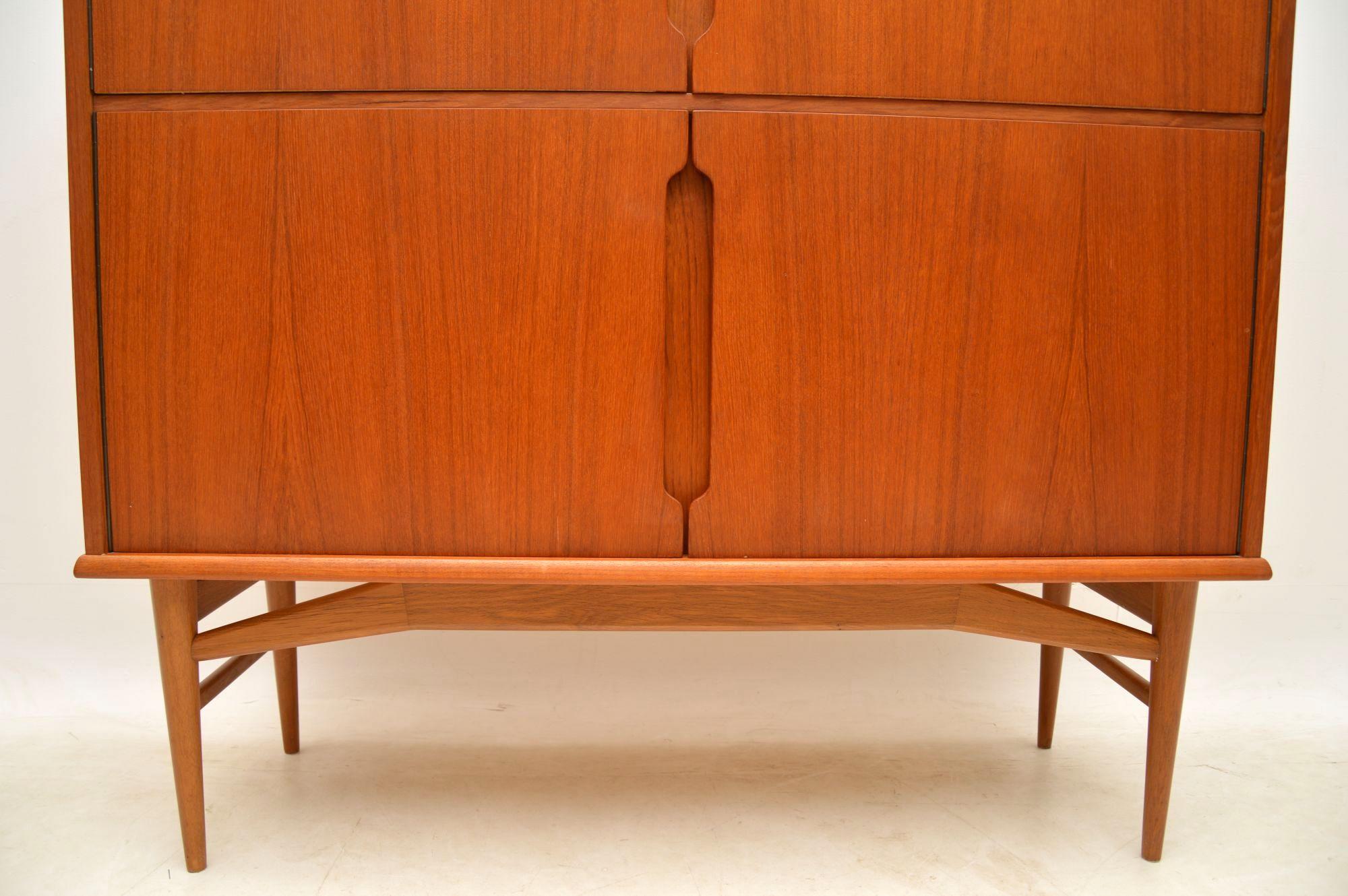 1960s Danish Vintage Teak Fredericia Drinks Cabinet In Good Condition In London, GB