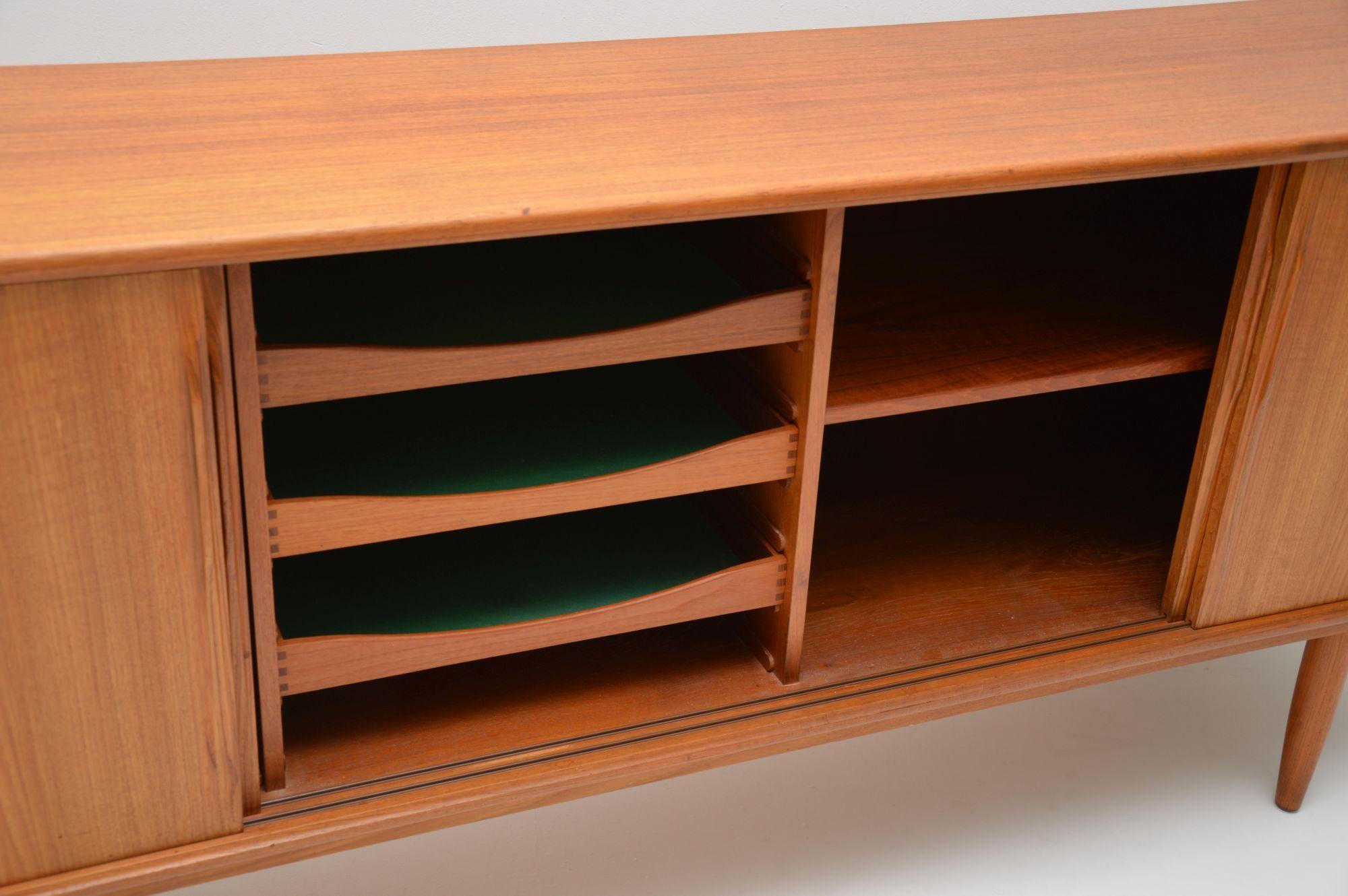 1960s Danish Vintage Teak Sideboard by Gunni Omann 2