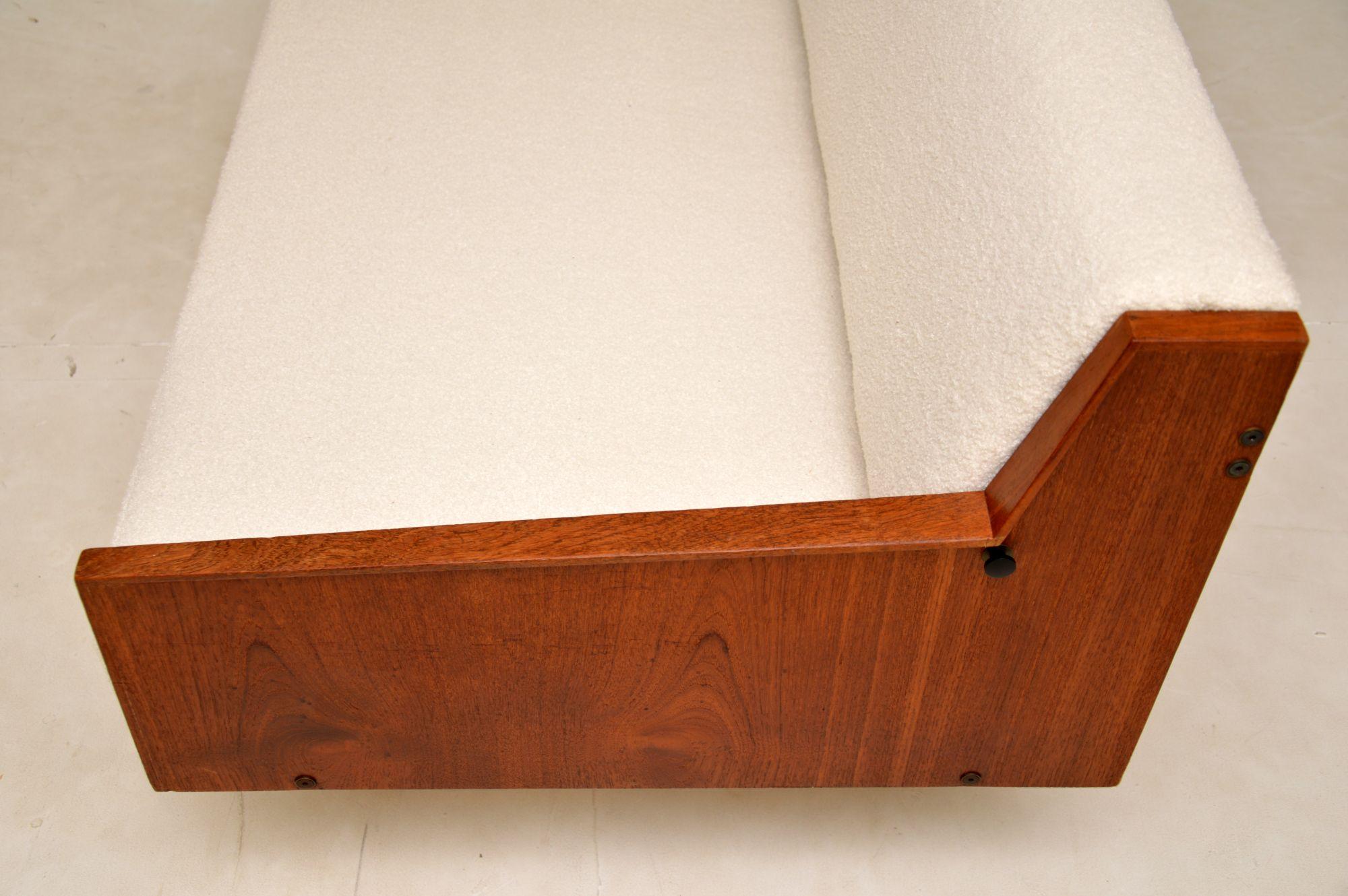 1960s Danish Vintage Teak Sofa Bed For Sale at 1stDibs