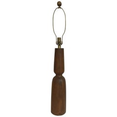 1960s Danish Wood Lamp