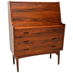 1960s Danish Wood Writing Bureau by Arne Wahl Iversen