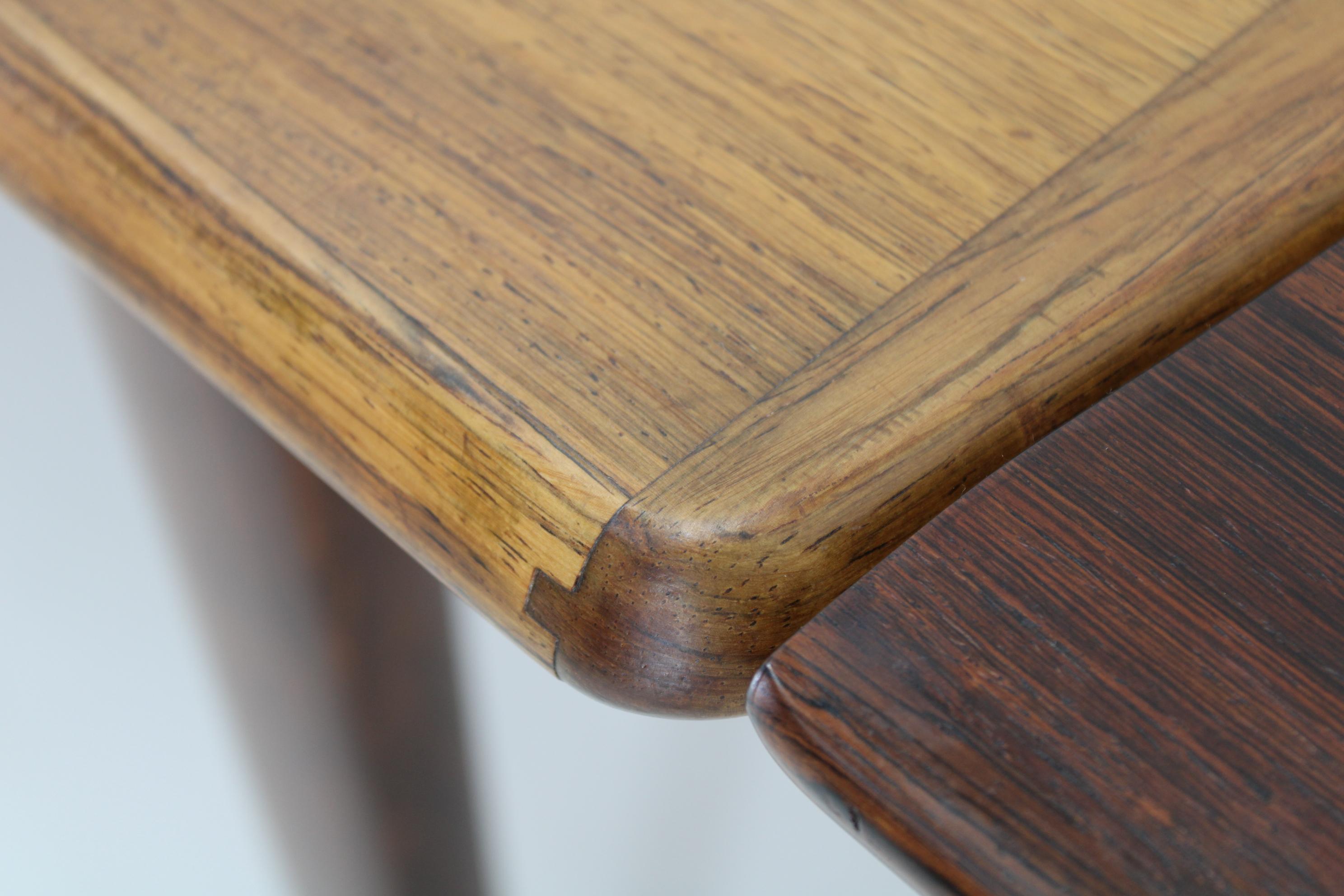 Table de salle à manger danoise à rallonge des années 1960 en vente 5