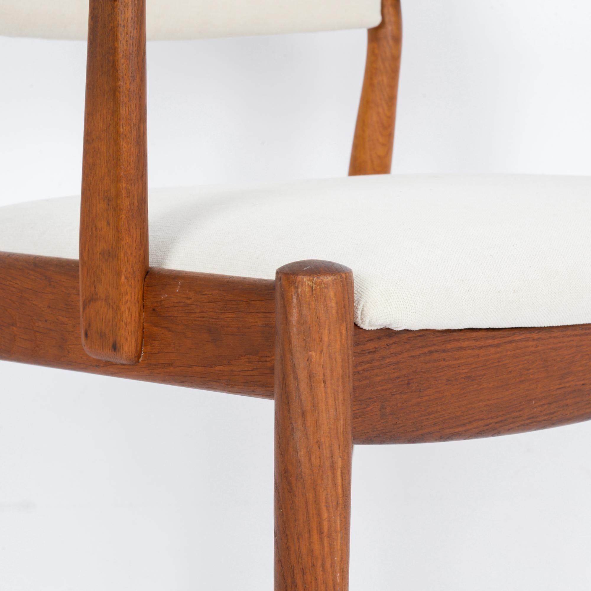 1960s Danish Wooden Upholstered Armchair 4