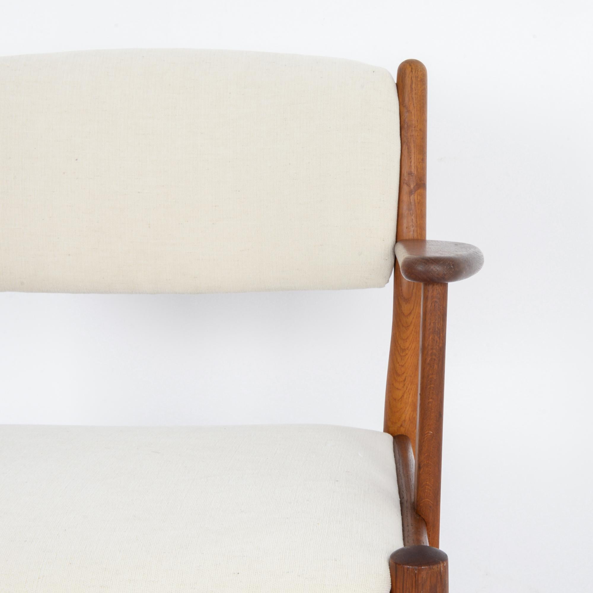 1960s Danish Wooden Upholstered Armchair 1
