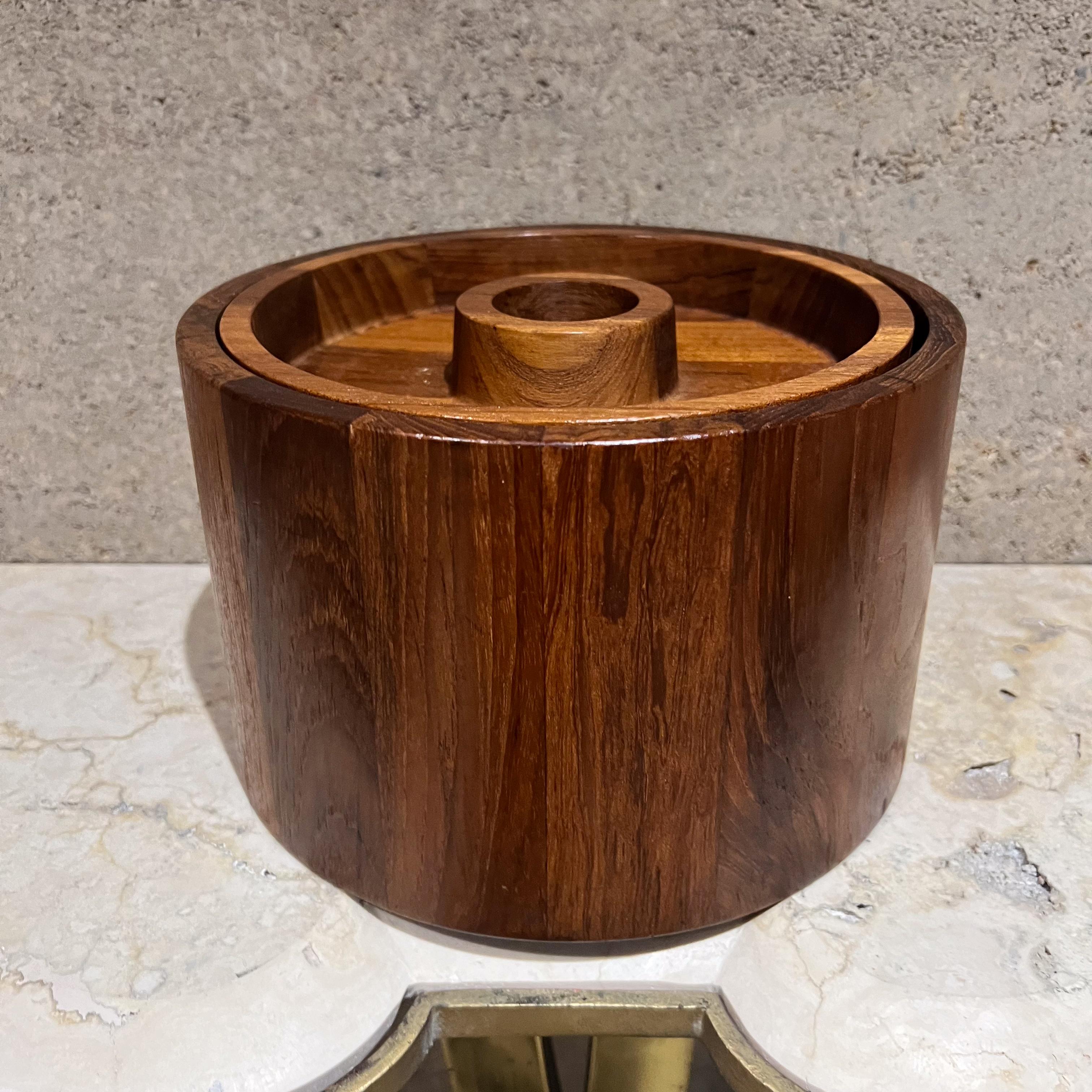 1960s Dansk Teak Ice Bucket Jens Quistgaard Denmark
5.75 h x 9 d
Preowned vintage condition
Refer to images listed
