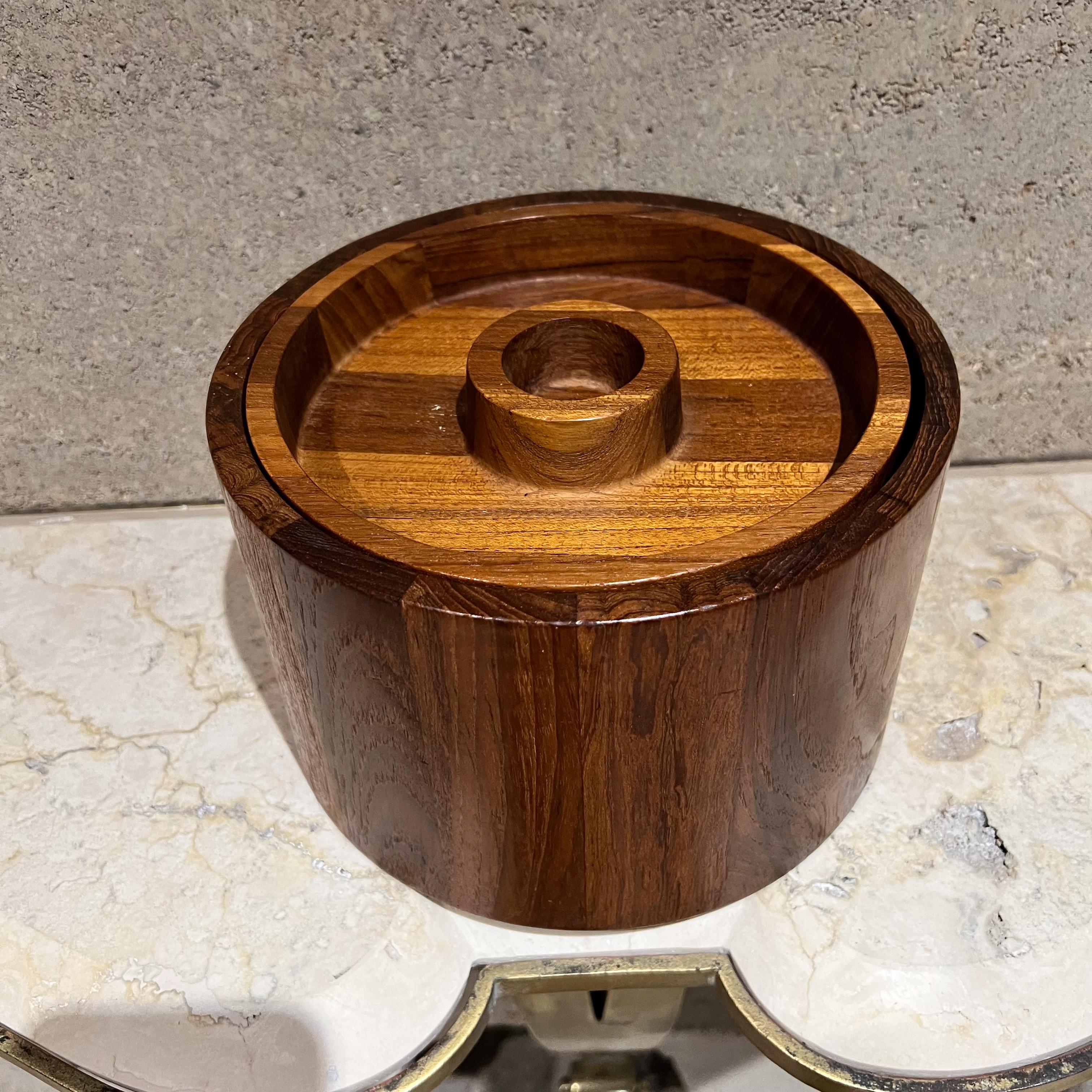 Danish 1960s Dansk Teak Ice Bucket Jens Quistgaard Denmark