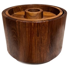 1960s Dansk Teak Ice Bucket Jens Quistgaard Denmark