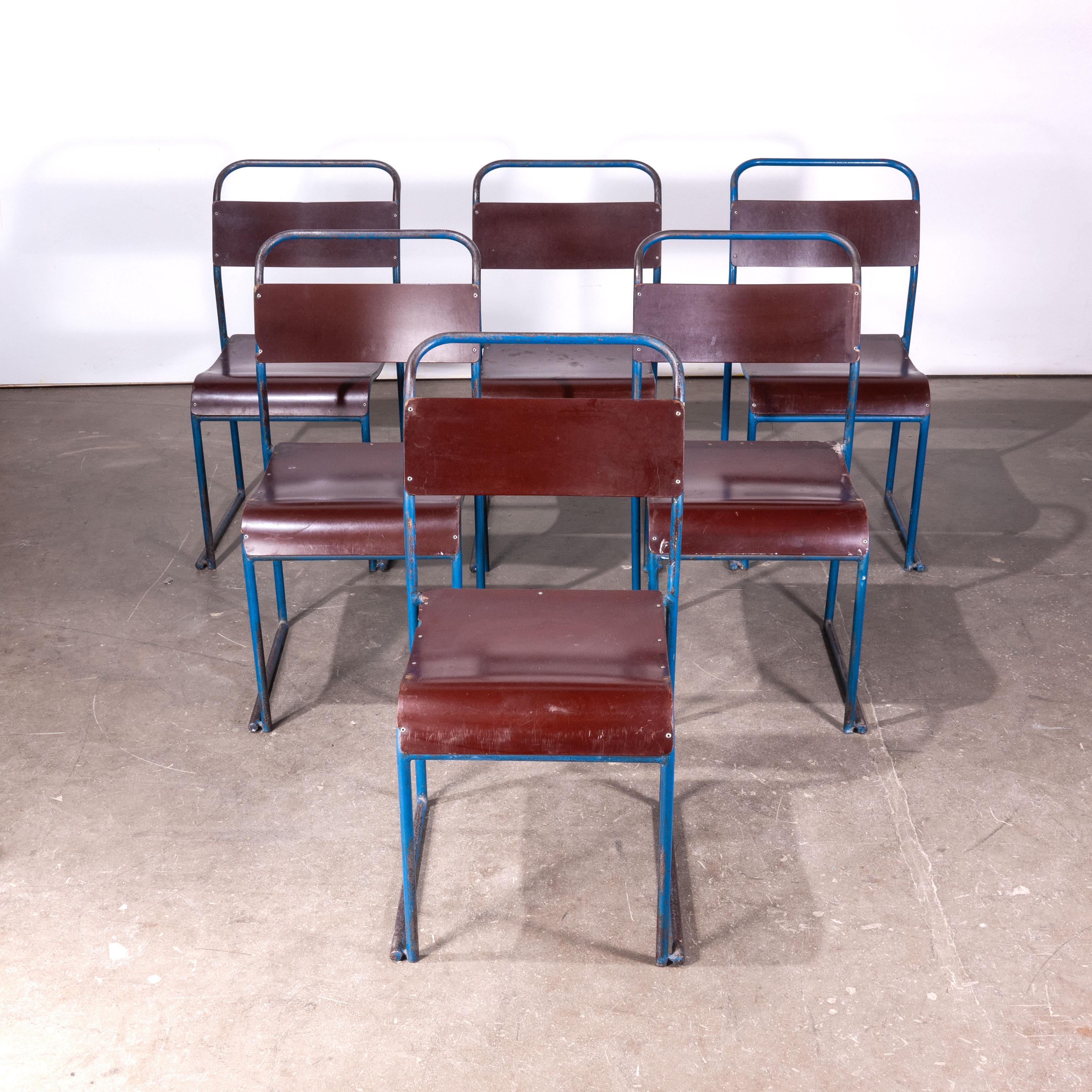 Mid-Century Modern 1960s Dare Inglis Vintage/Retro Dining Chairs in Teak, Set of Six