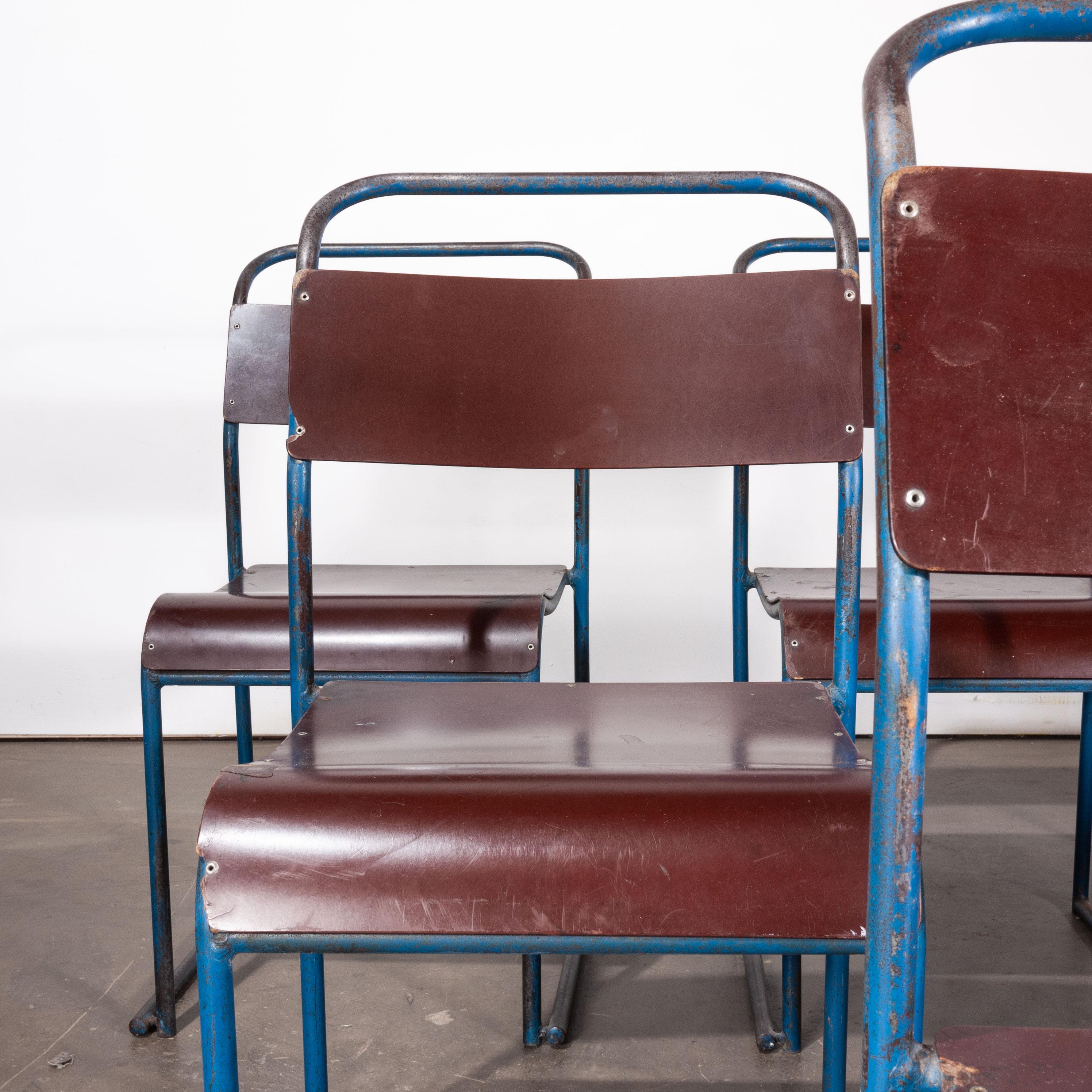 Metal 1960s Dare Inglis Vintage/Retro Dining Chairs in Teak, Set of Six