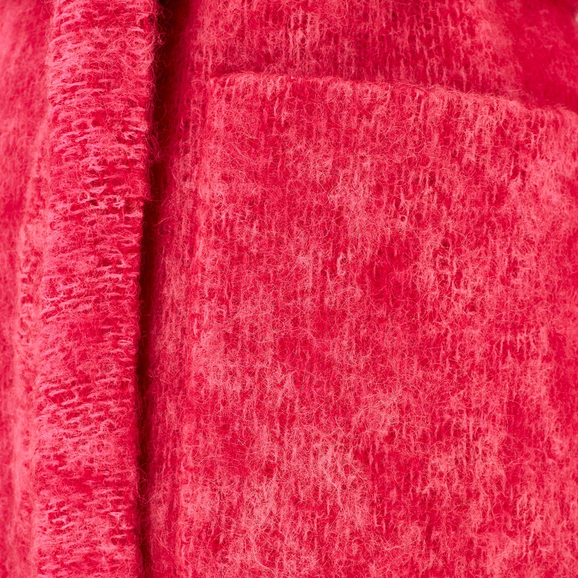 Cappotto in mohair irlandese fucsia David David Henry del 1960 In condizioni ottime in vendita a London, GB