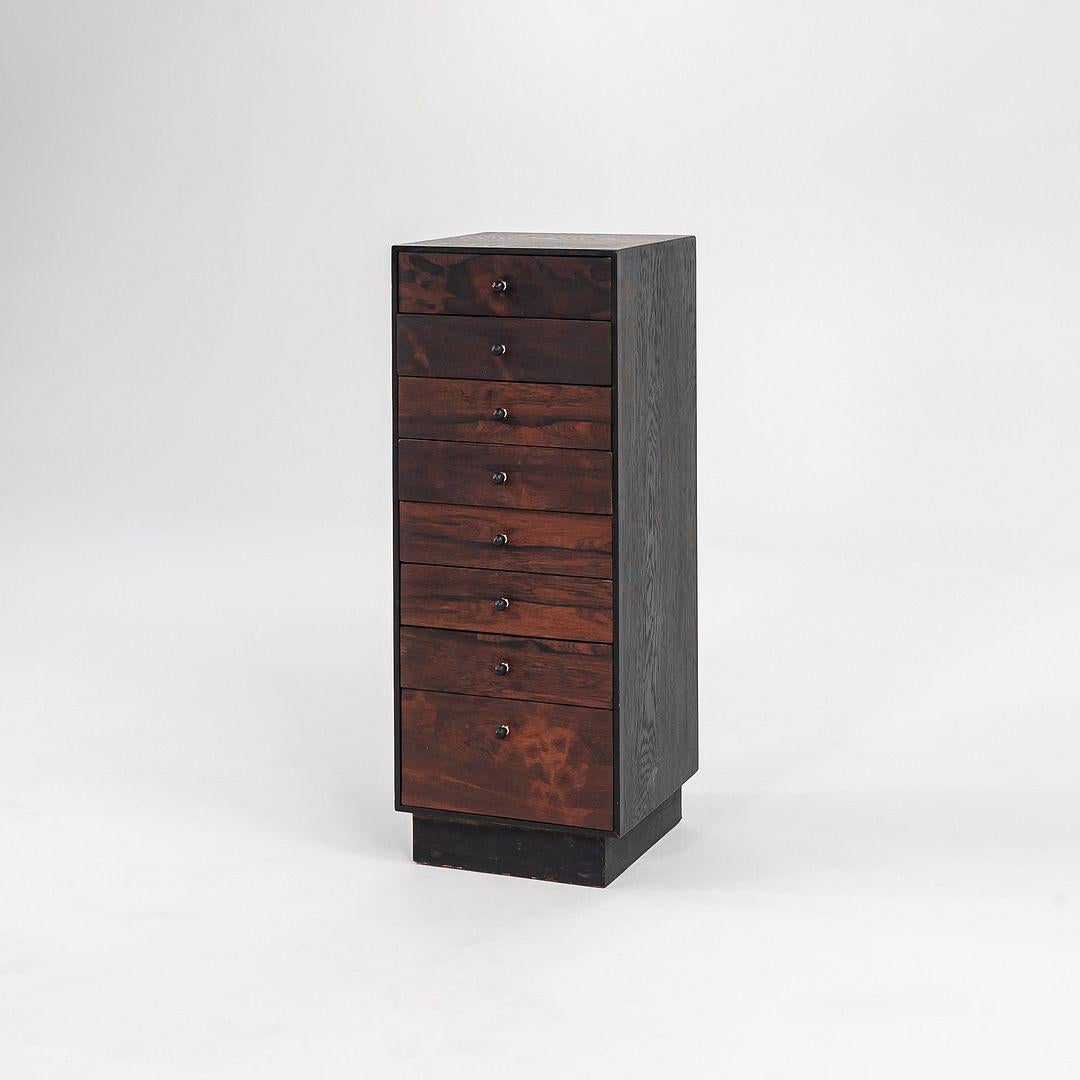 Chêne 1960s David Parmelee for Founders Eight Drawer Rosewood Cabinet en vente
