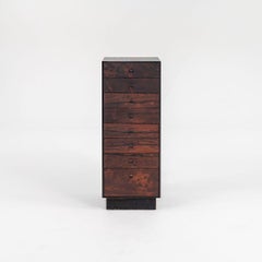 1960s David Parmelee for Founders Eight Drawer Rosewood Cabinet