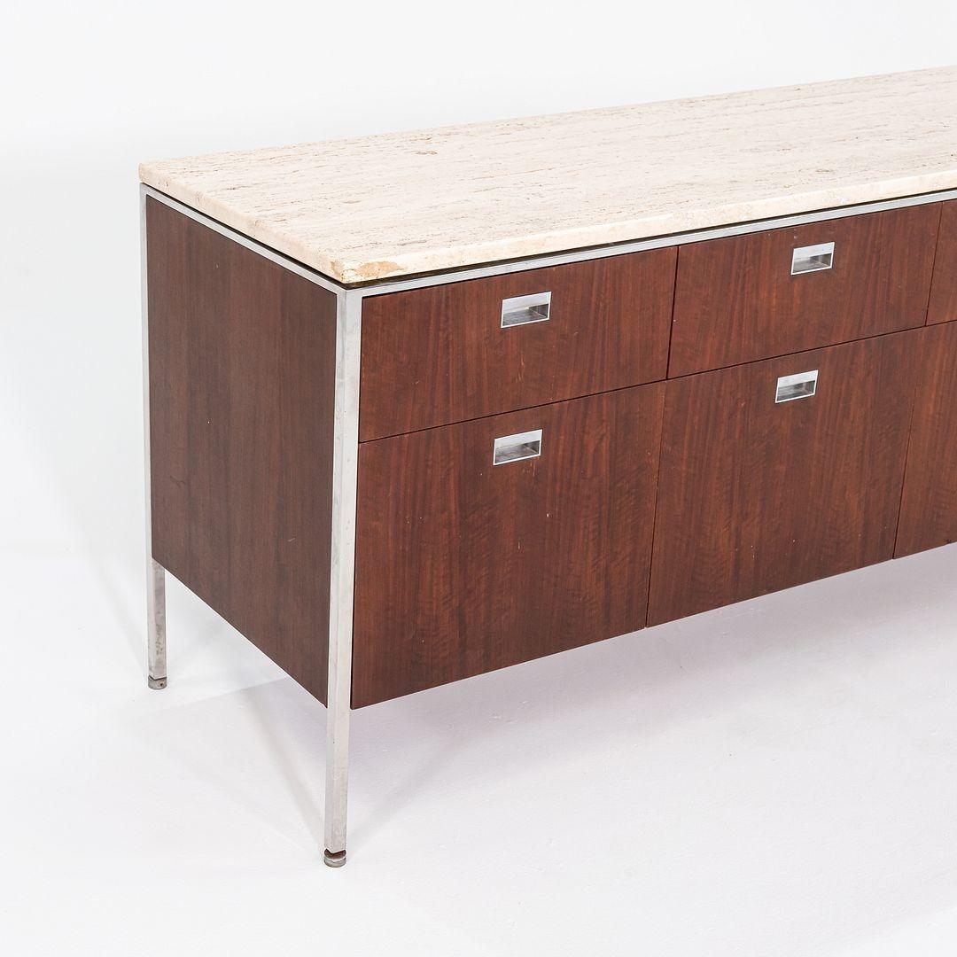 1960s Davis Allen and Gordon Bunshaft for SOM Crédence/armoire de 66 pouces en noyer en vente 4