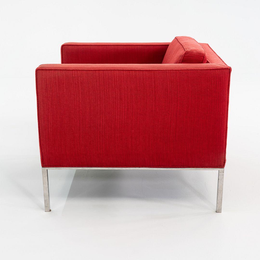 Mid-20th Century 1960s Davis Allen and Gordon Bunshaft of SOM Club Lounge Chair in Stainless For Sale