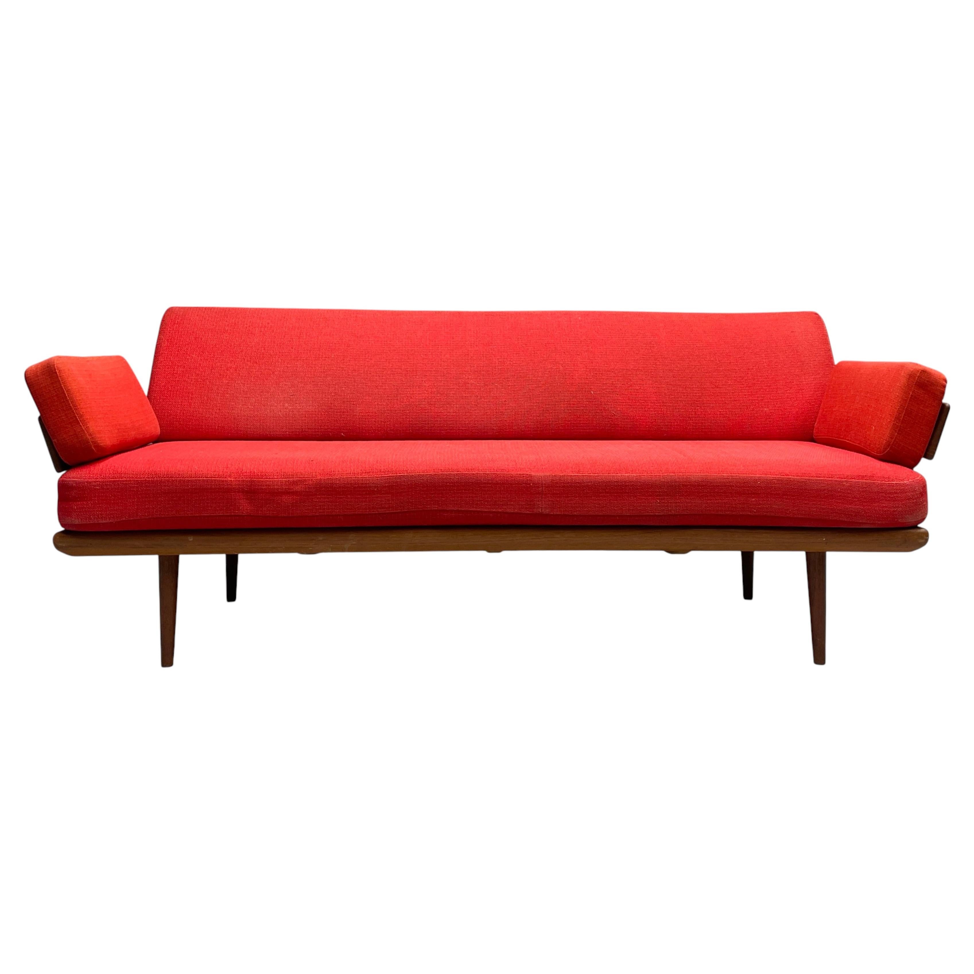 1960s Daybed Hvidt Minerva France Son Teak Danish Sofa Modular