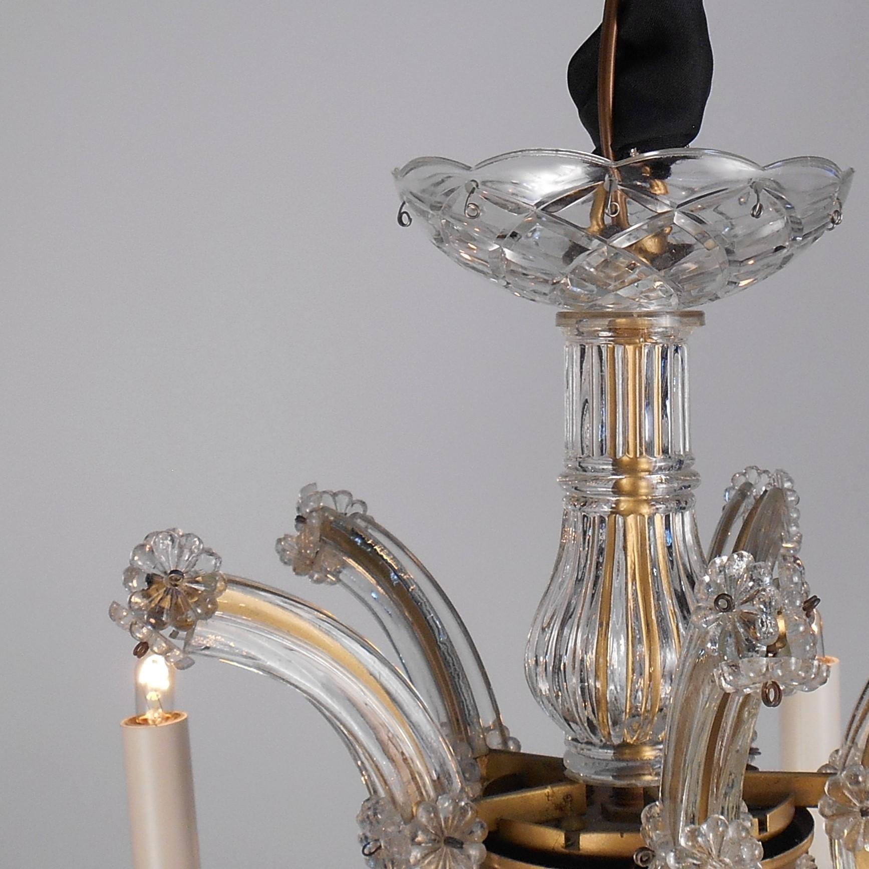 Mid-20th Century 1960s Deconstructed Maria Theresa Chandelier