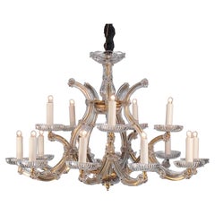 Vintage 1960s Deconstructed Maria Theresa Chandelier