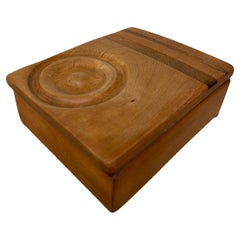 1960's Decorative Crafts Wood box