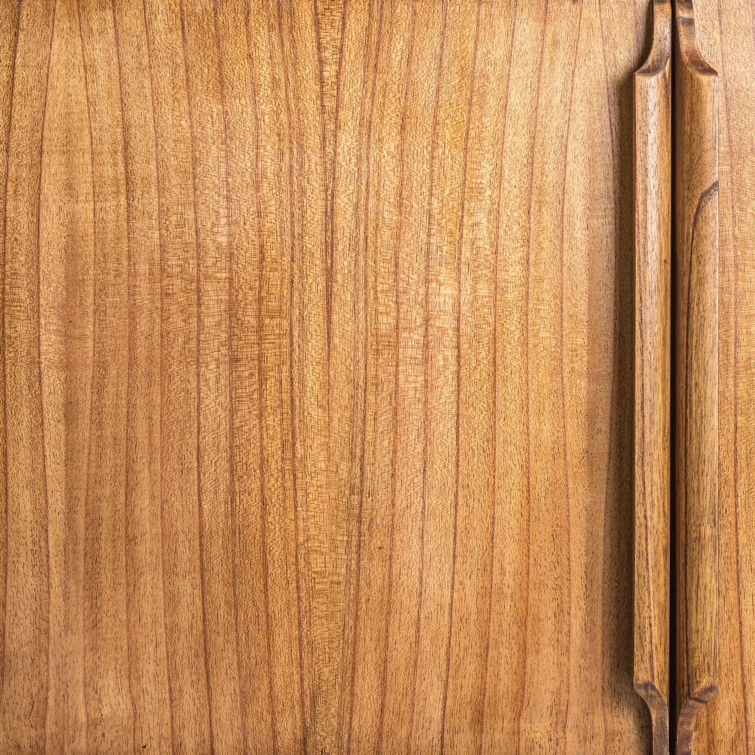 Spanish 1960s Design and Danish Look Wooden Sideboard