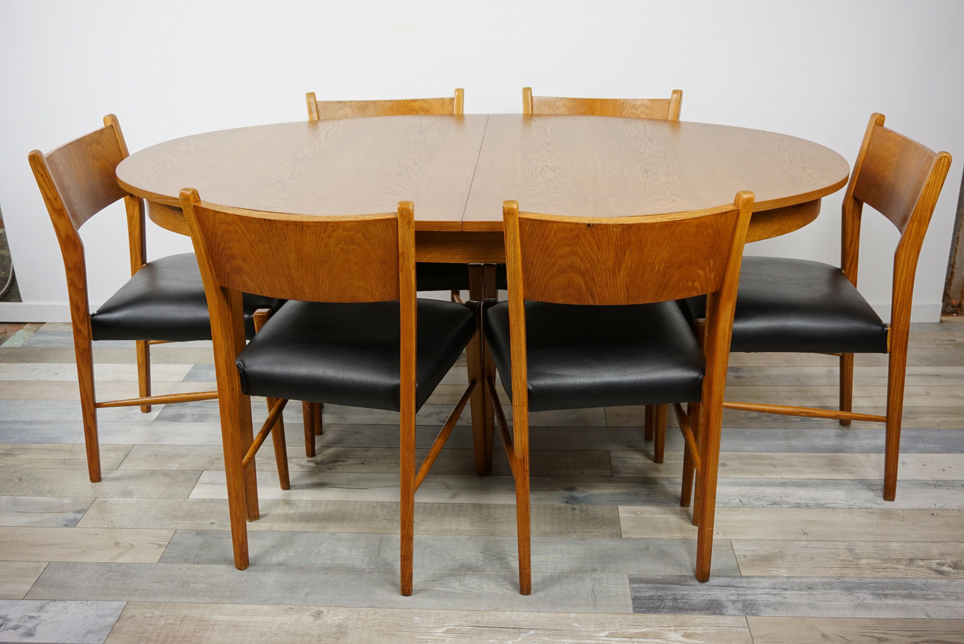 1960s Design and Scandinavian Style Dining Set 4